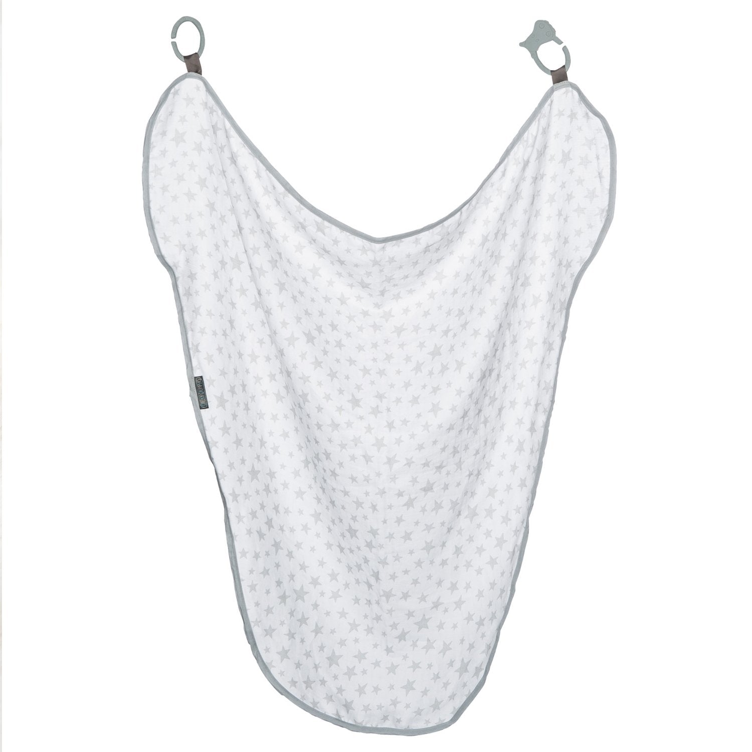 Cheeky Chompers Silver Stars 6 in 1 MultiMuslin - Breastfeeding Cover