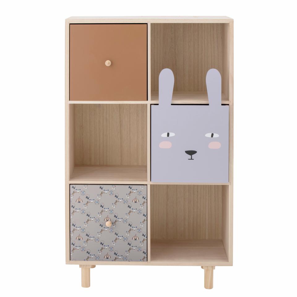 Bloomingville Calle with Drawers Paulownia Nature