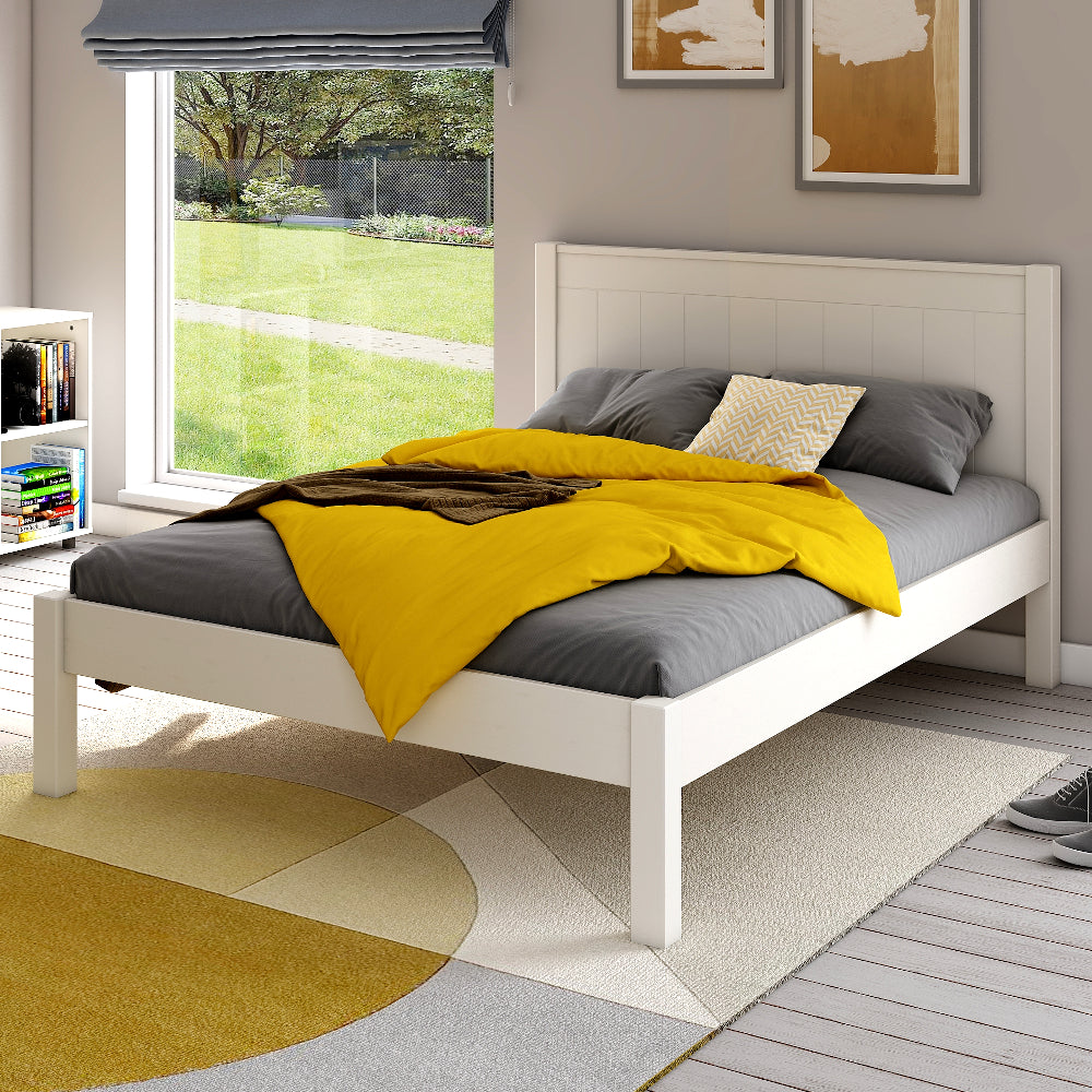 Classic White Low End Double 135x190cm