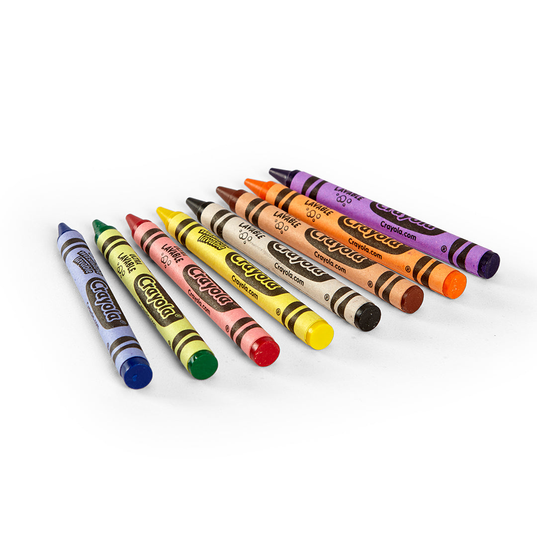 Crayola 8 Ultra Clean Washable Large Crayons