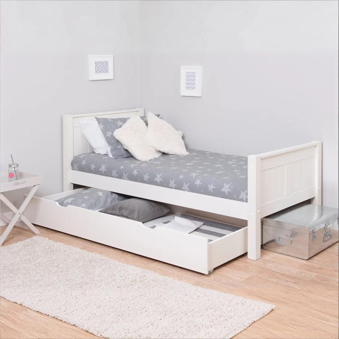 Stompa Classic Single With A Trundle Bed Including Trundle Mattress 90x190cm