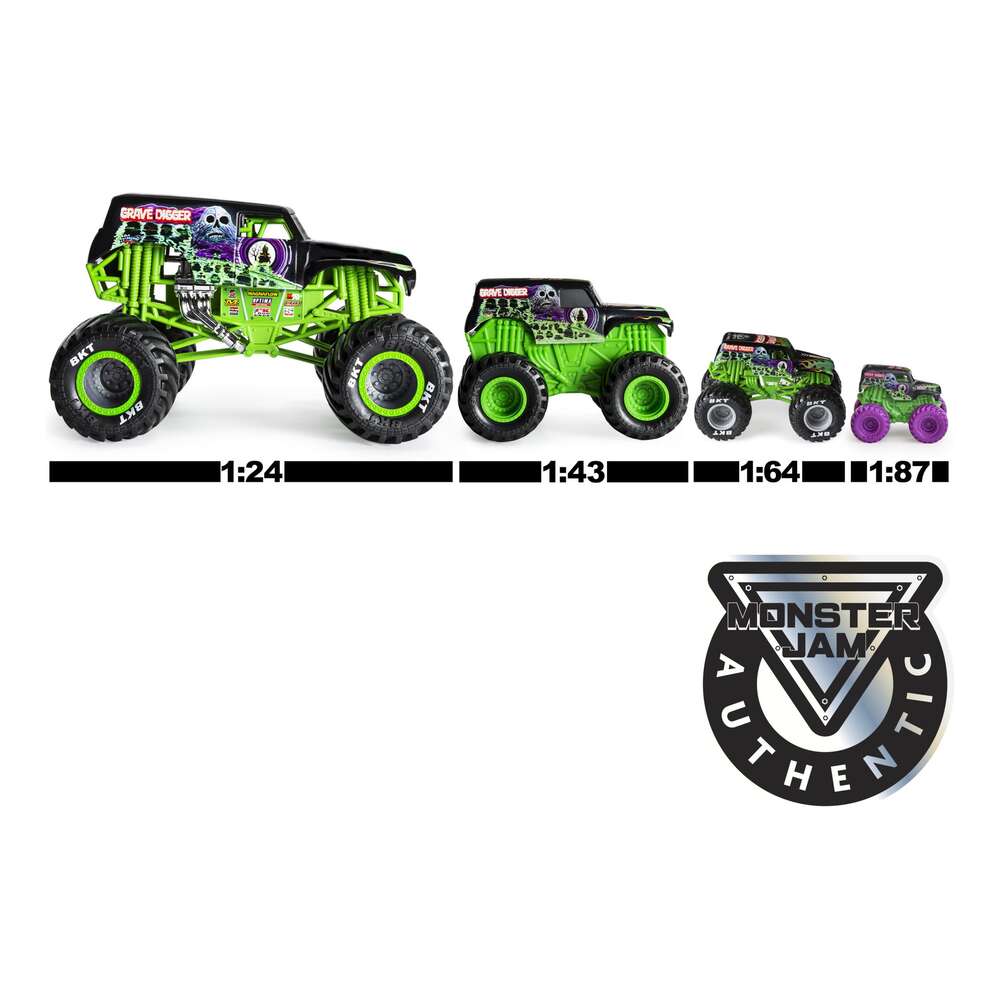 Monster Jam 1:64 Die-Cast Trucks 2-Pack