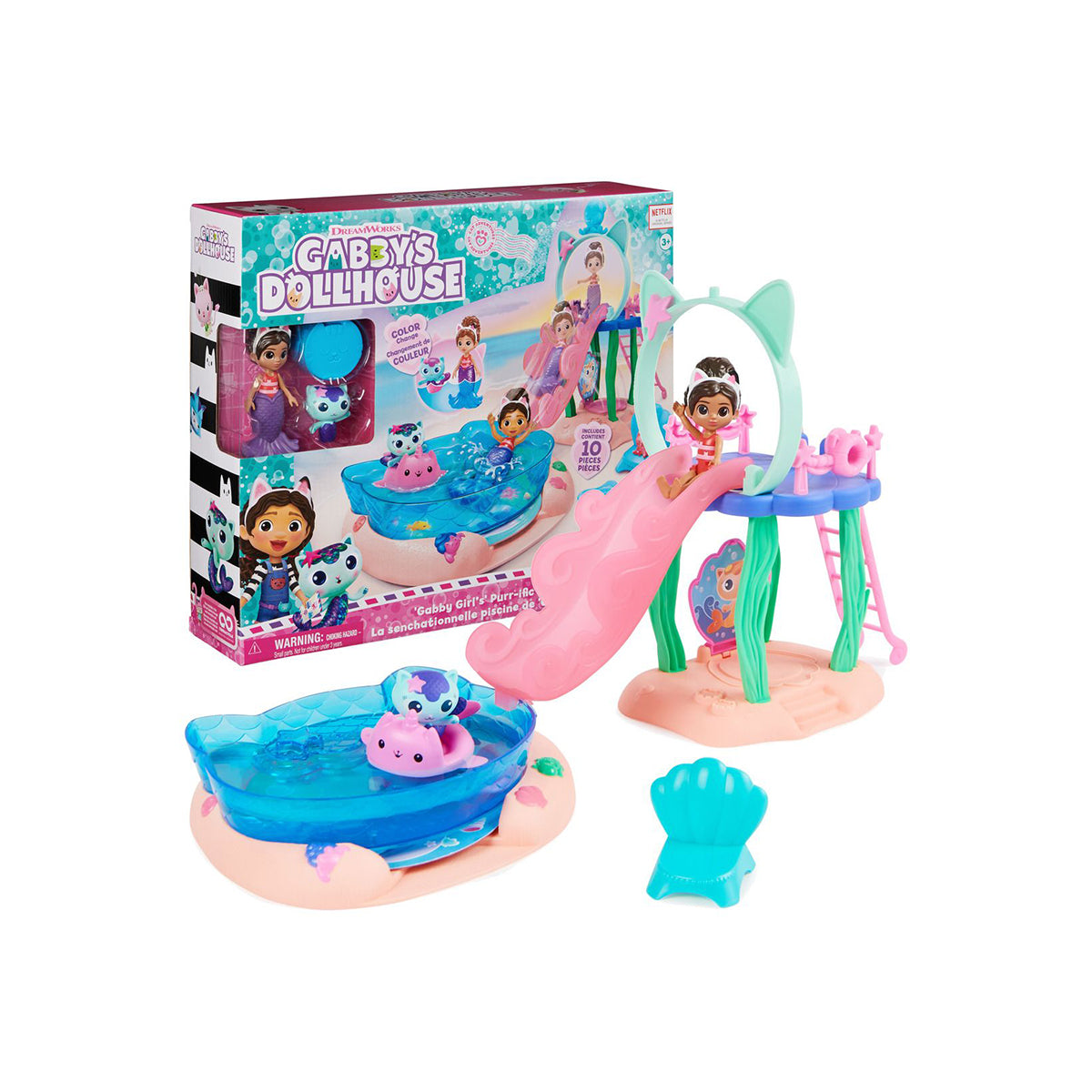 Gabby's Dollhouse Pool Playset