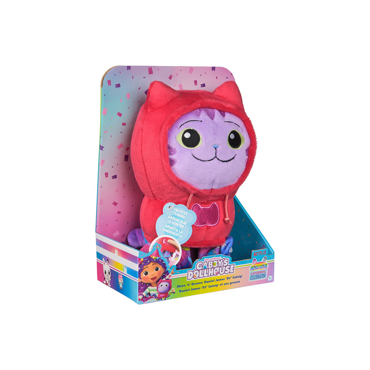 Gabby's Dollhouse Deluxe Plush DJ Catnip