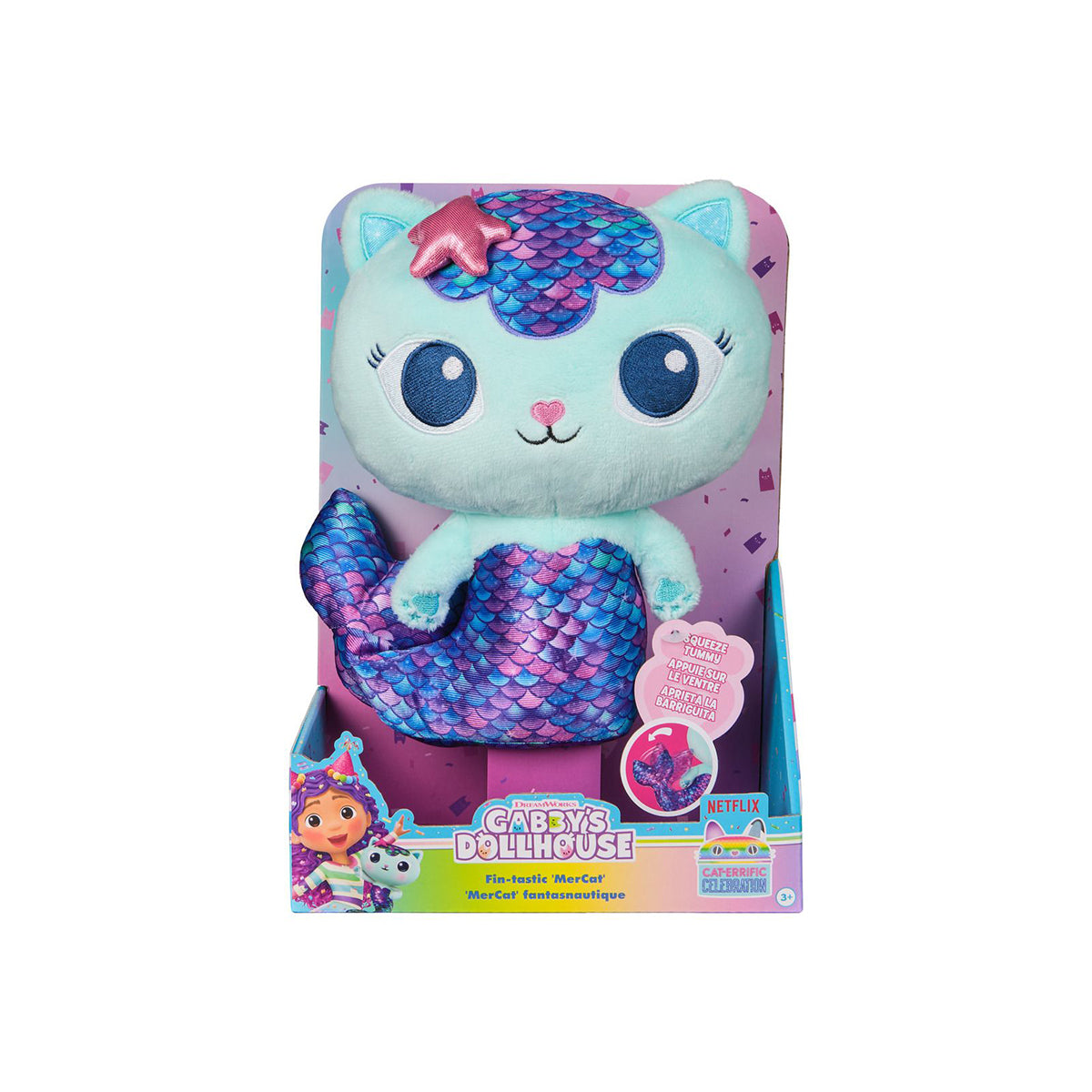 Gabby's Dollhouse Deluxe Plush MerCat