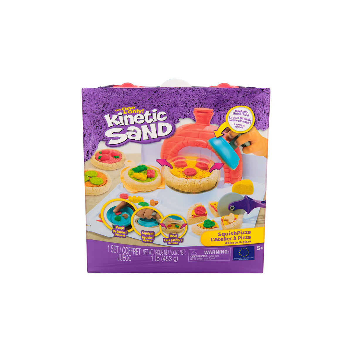 Kinetic Sand Squish Pizza