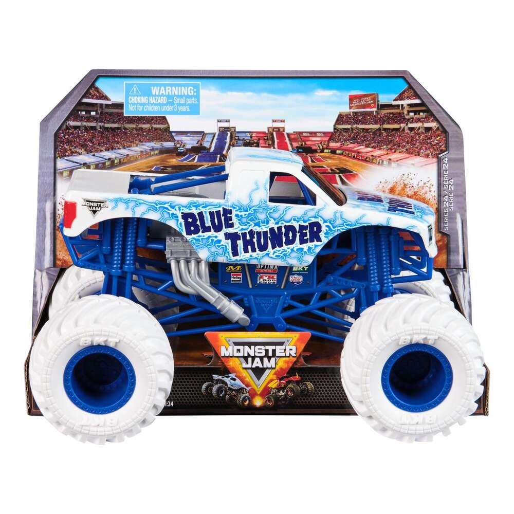Monster Jam 1:24 Die Cast - Blue Thunder