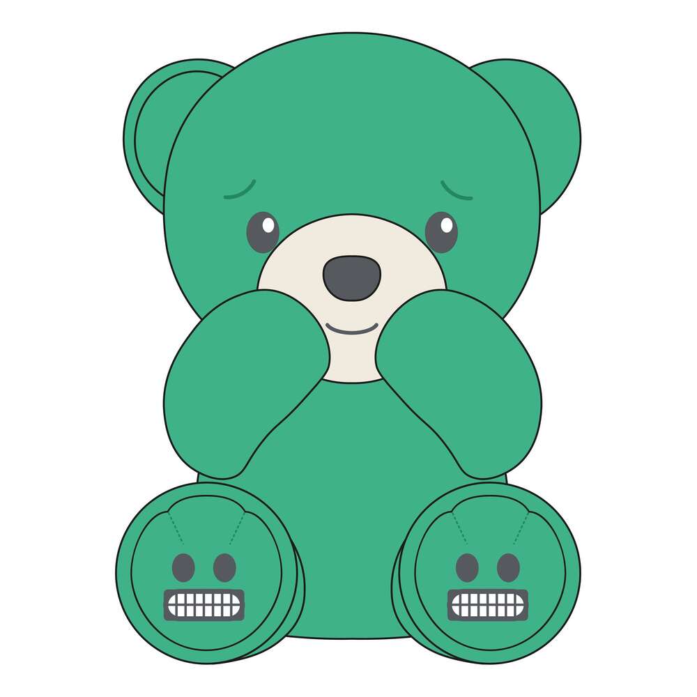 Mood Bears Mini Nervous