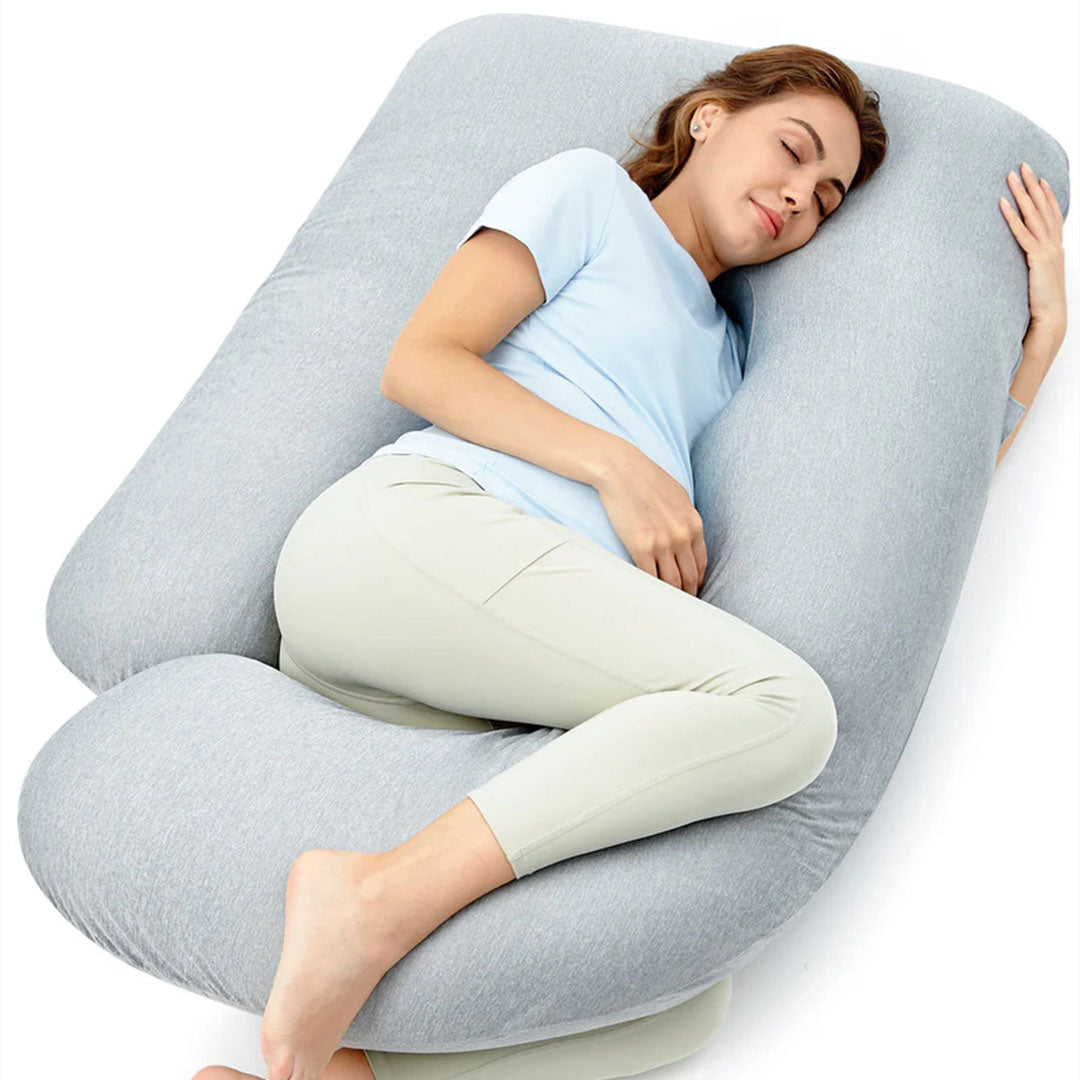 Momcozy Cooling G Shaped Pillow