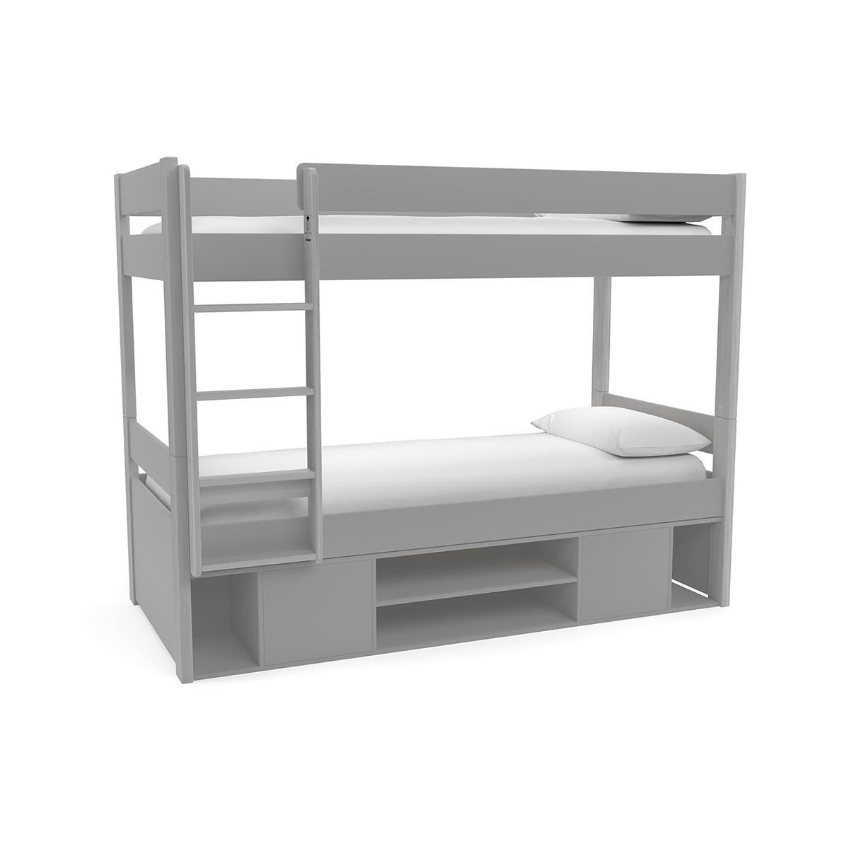Uno Grey Bunk Bed With Under Bed Storage