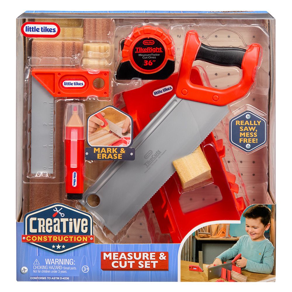 Little Tikes Creative Construction Measure/Cut Set