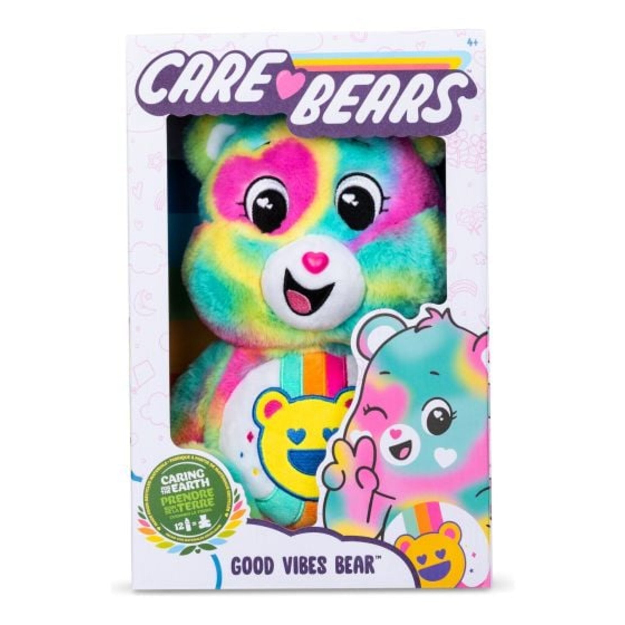 Care Bears 35cm Good Vibes Bear Medium Plush