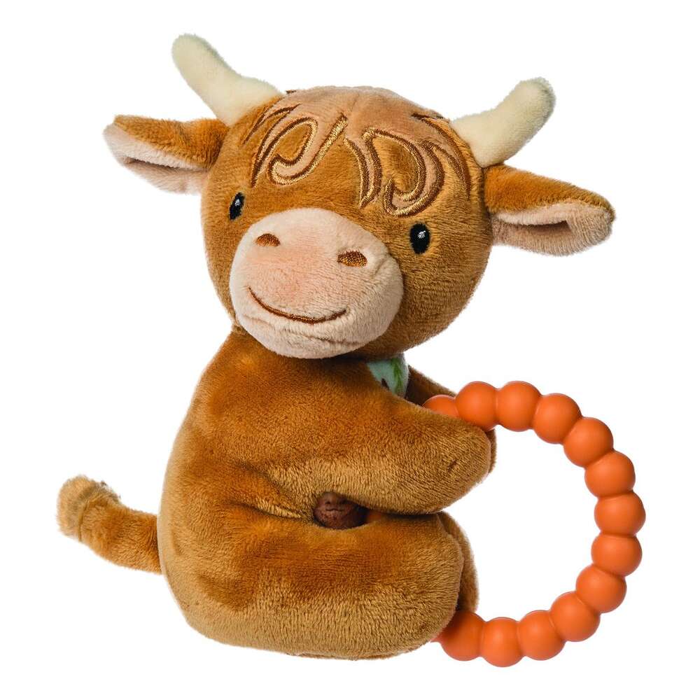 Mary Meyers Hetty Highland Cow Rattle