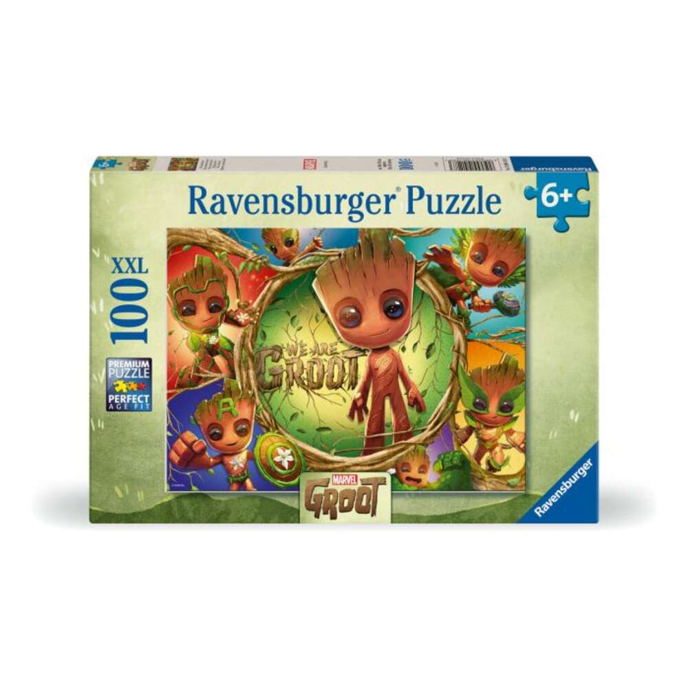 Marvel Hero, Groot 100 Piece XXL Jigsaw Puzzle