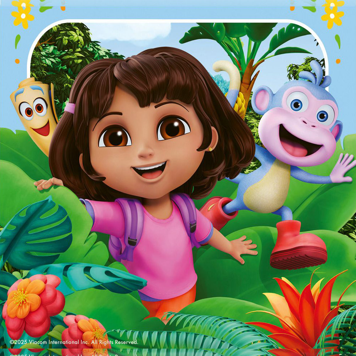 Dora 3x49 Piece Jigsaw Puzzle