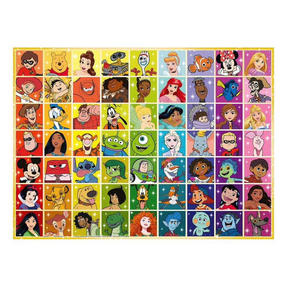Disney & Pixar Colour Palette XXL 100 Piece Jigsaw Puzzle