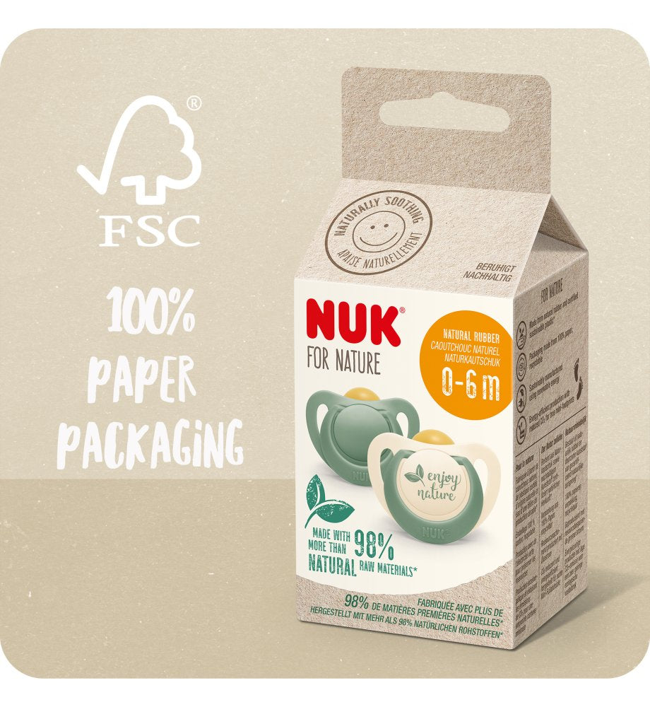 Nuk for Nature Latex Soother S2