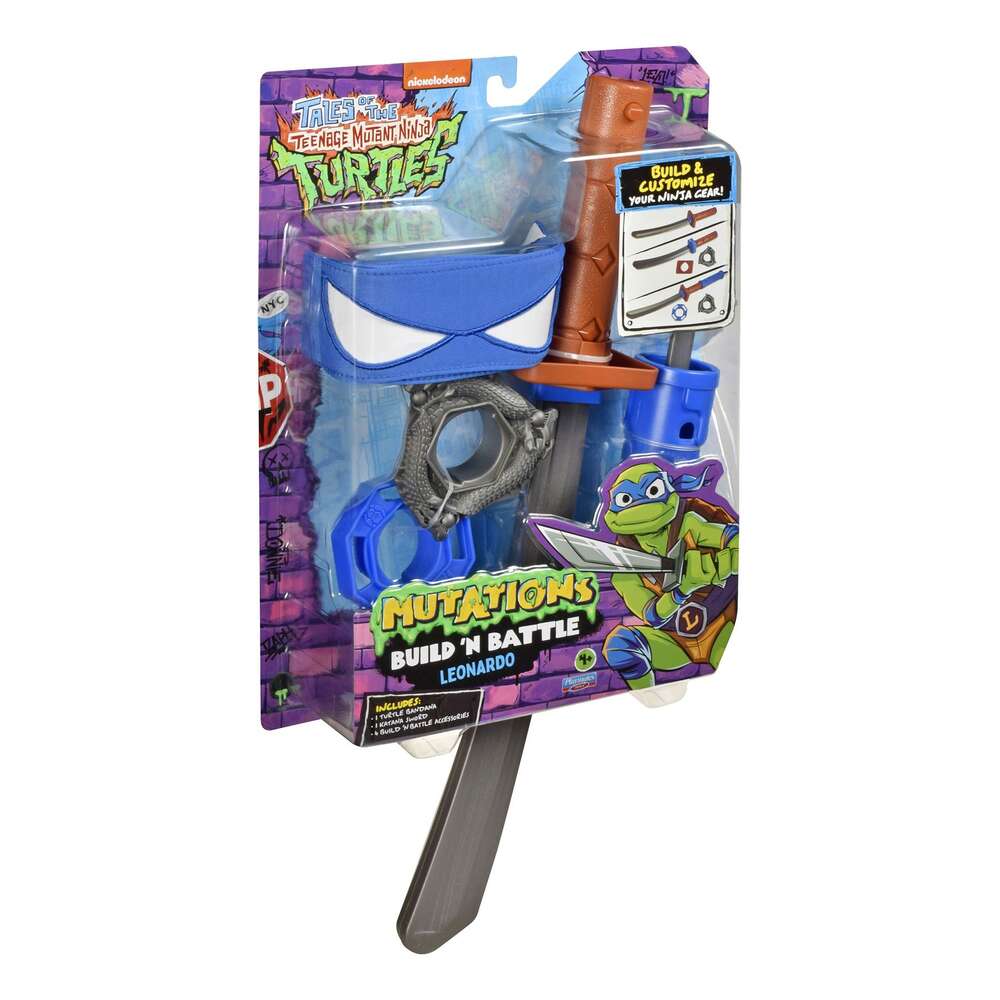 Tales of TMNT Build n Battle Leonardo's Weapon