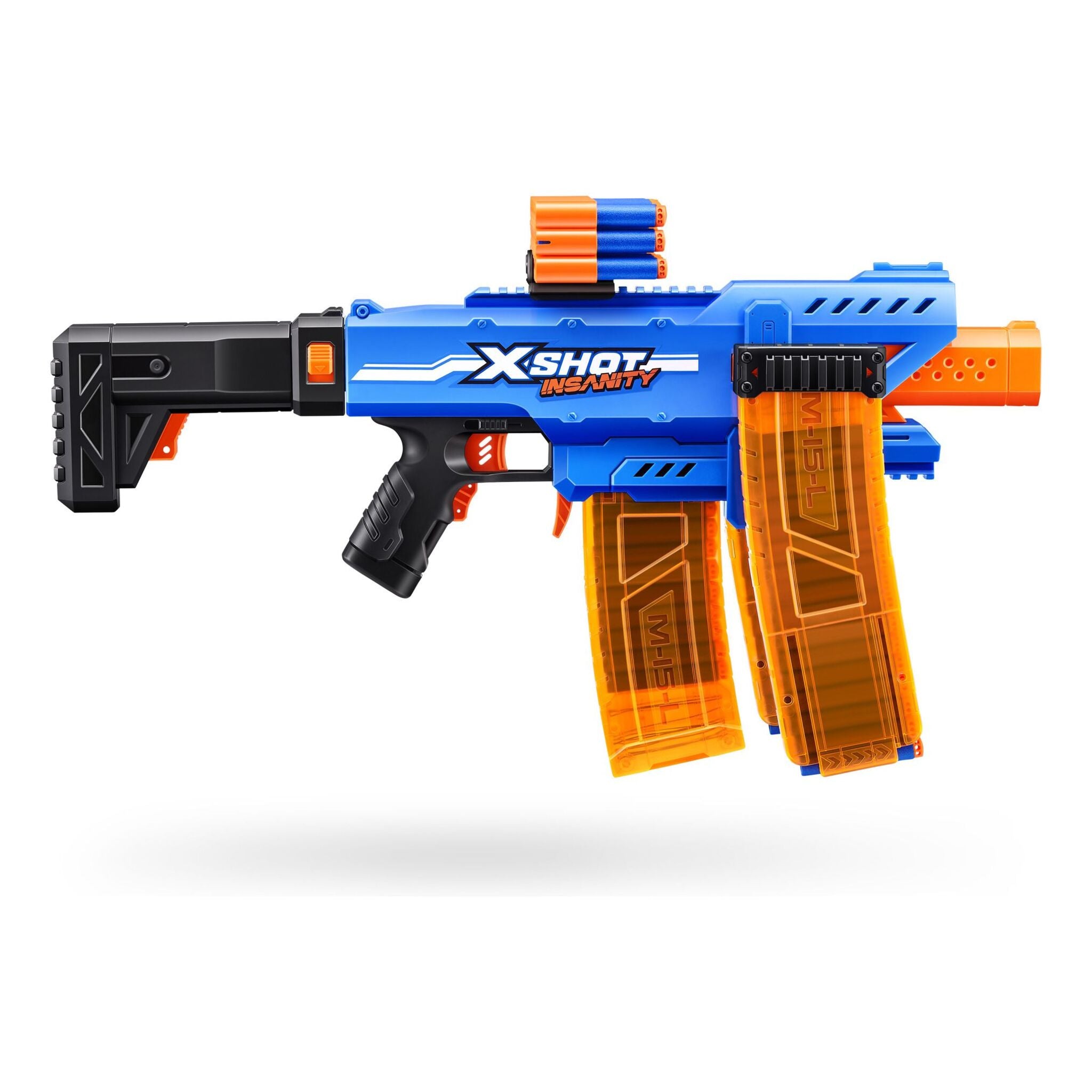 XSHOT Insanity Motorized Clip Mania (72 Darts)