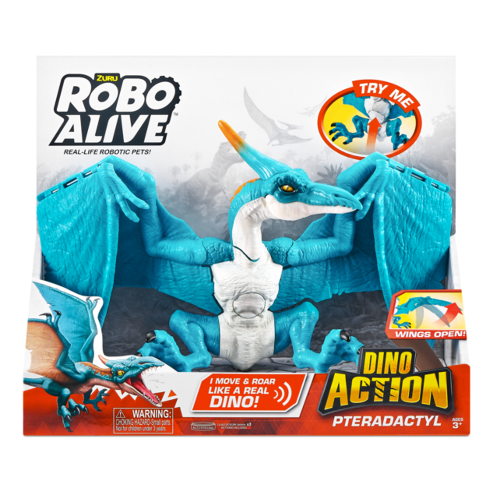 Robo Alive Dino Action Pterodactyl Series 1