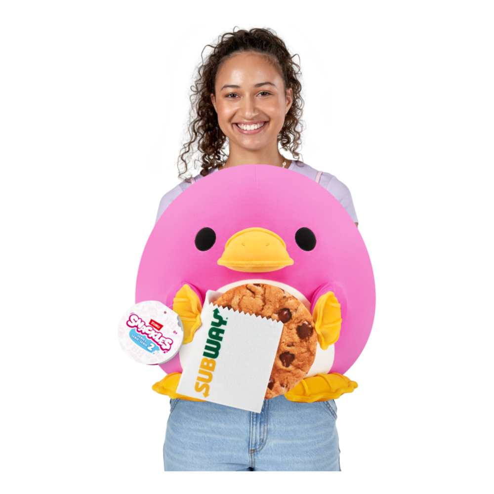 Snackles 14in Plush - Platypus & Subway Cookie