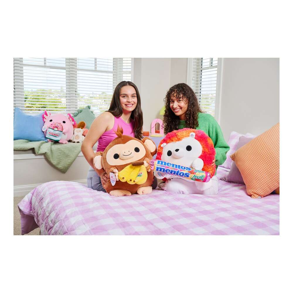 Snackles 14in Plush - Hedgehog & Mentos (Fruit)