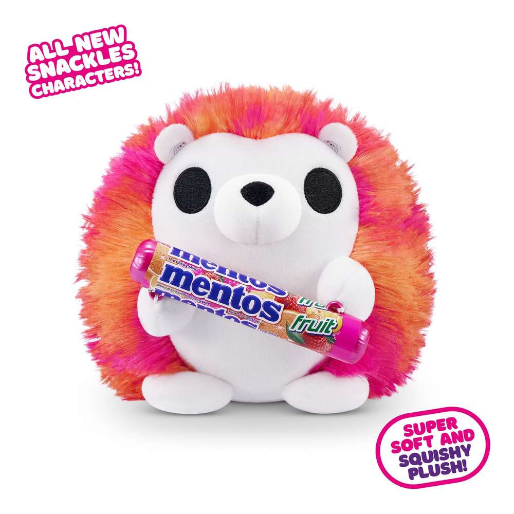 Snackles 14in Plush - Hedgehog & Mentos (Fruit)