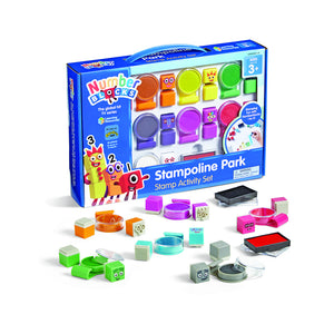 Numberblocks Stampoline Park Stamp Activity Set