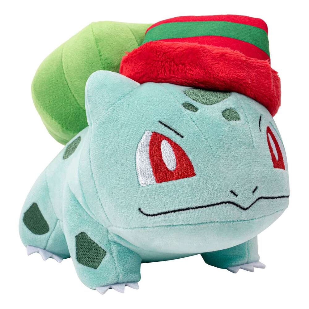 Pokemon 8" Seasonal Bulbasaur Plush with Hat