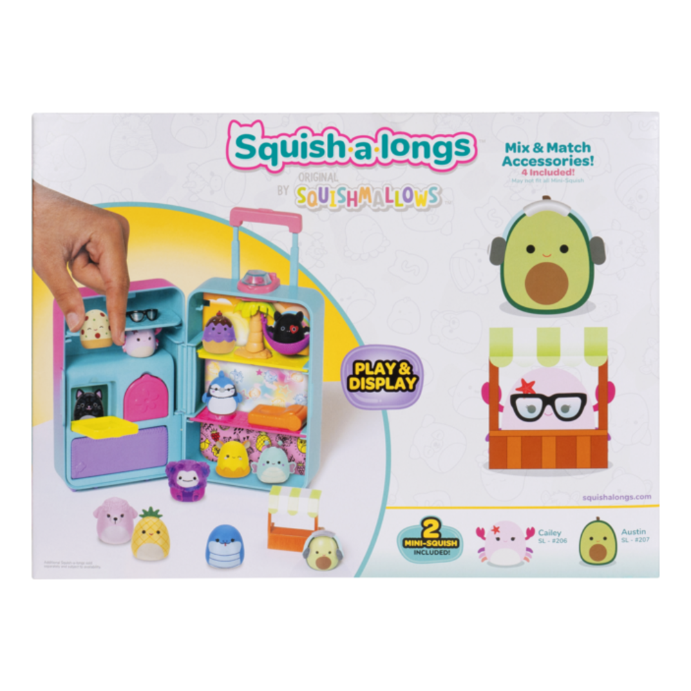 Squishalongs - Medium Playset (Luggage) W2