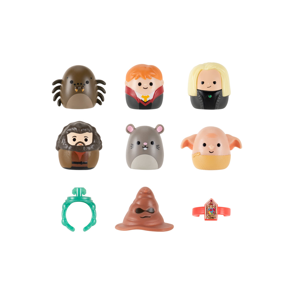 Squishalongs - Harry Potter 6 Fig Pack Style 2 W1