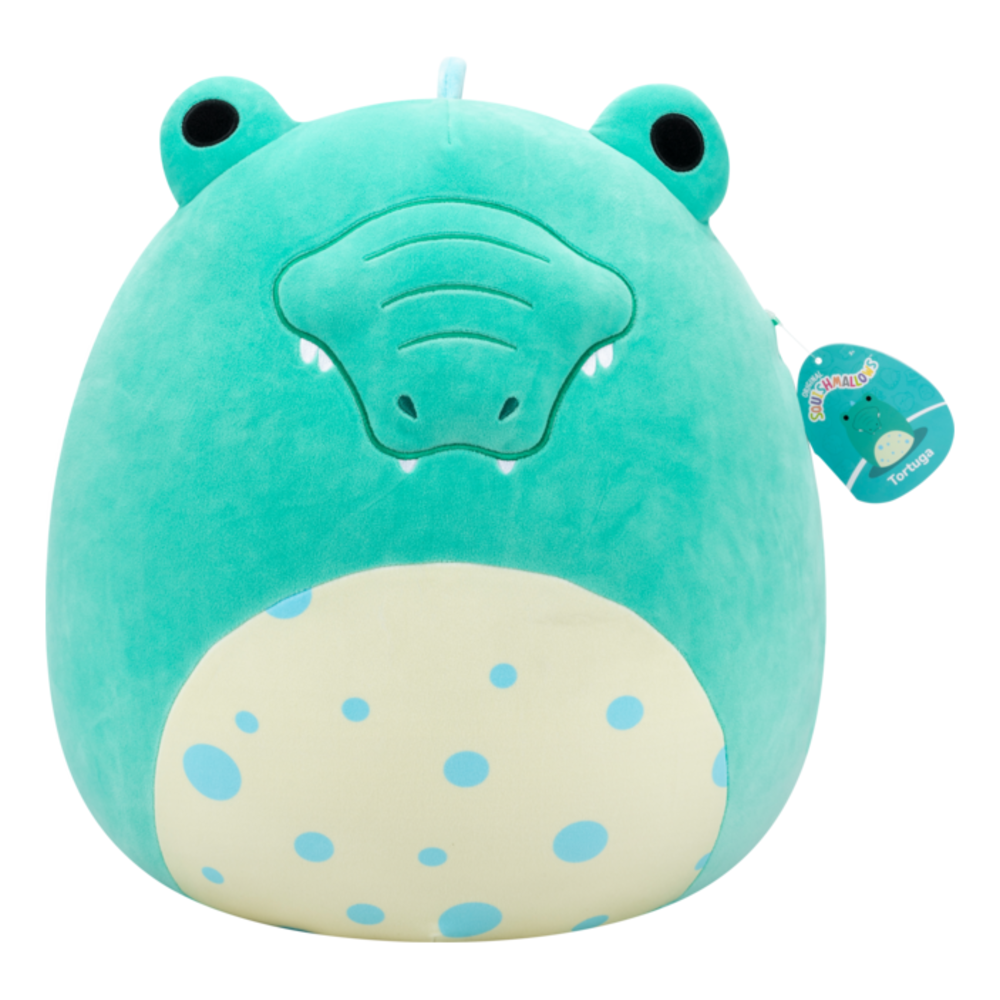 Squishmallows - 16in Tortuga the Teal Alligator