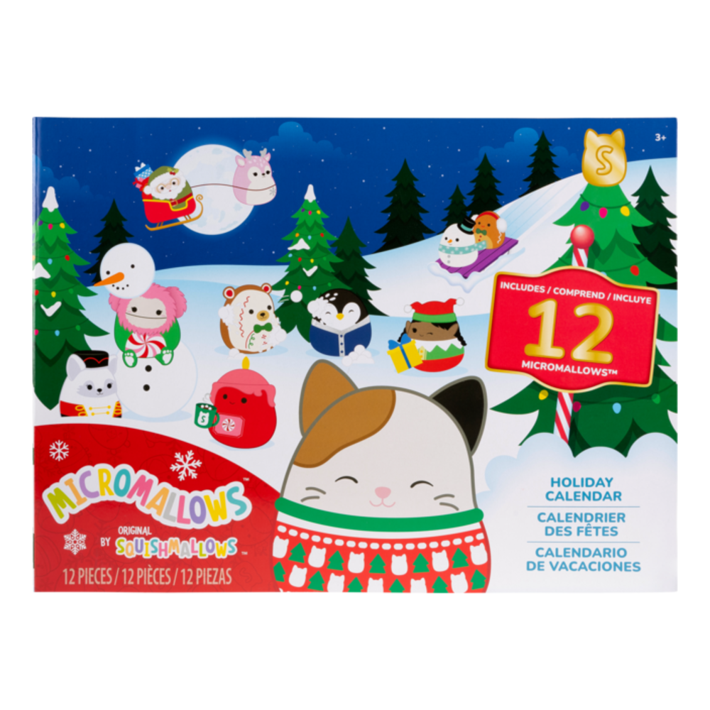 Squishmallows - Micromallows 12 Piece Advent Calendar