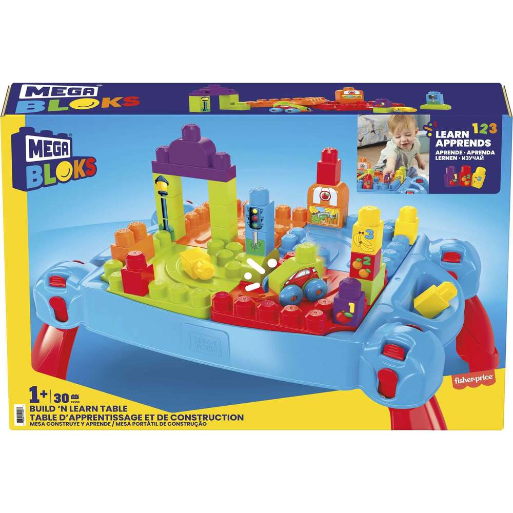 Mega Bloks Build n Learn Table