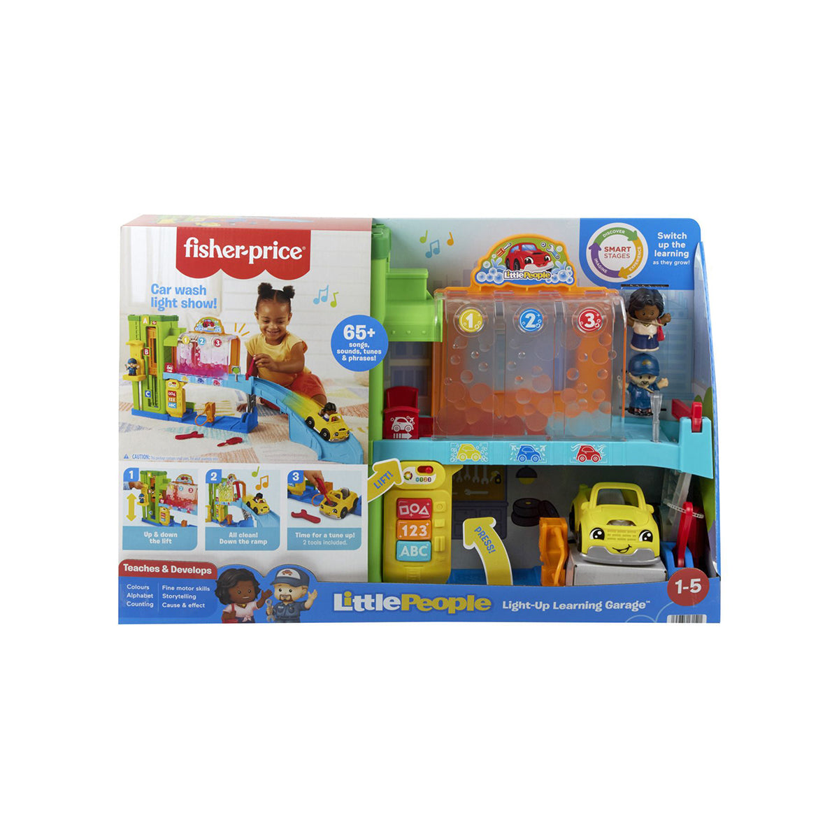 Fisher Price Little People Light-Up Learning Garage