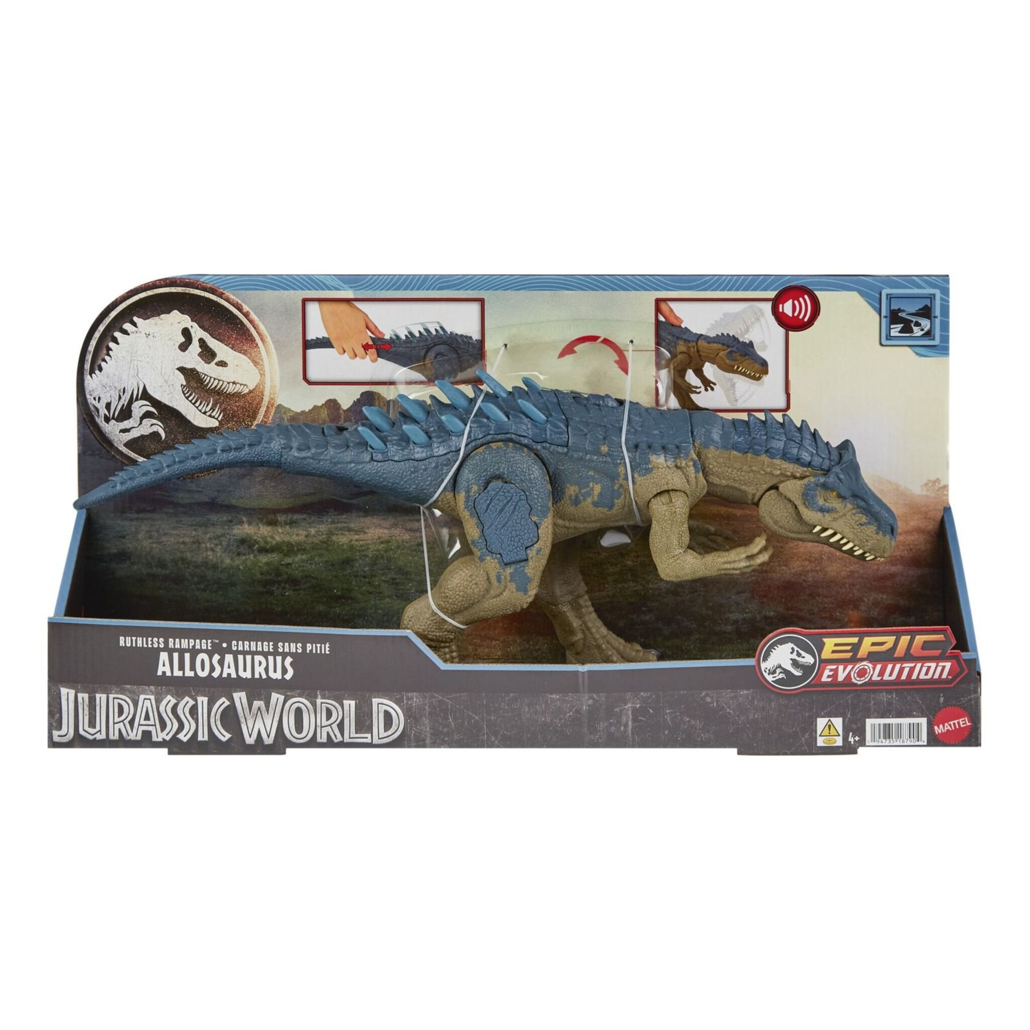 Jurassic World Ruthless Rampage Allosaurus
