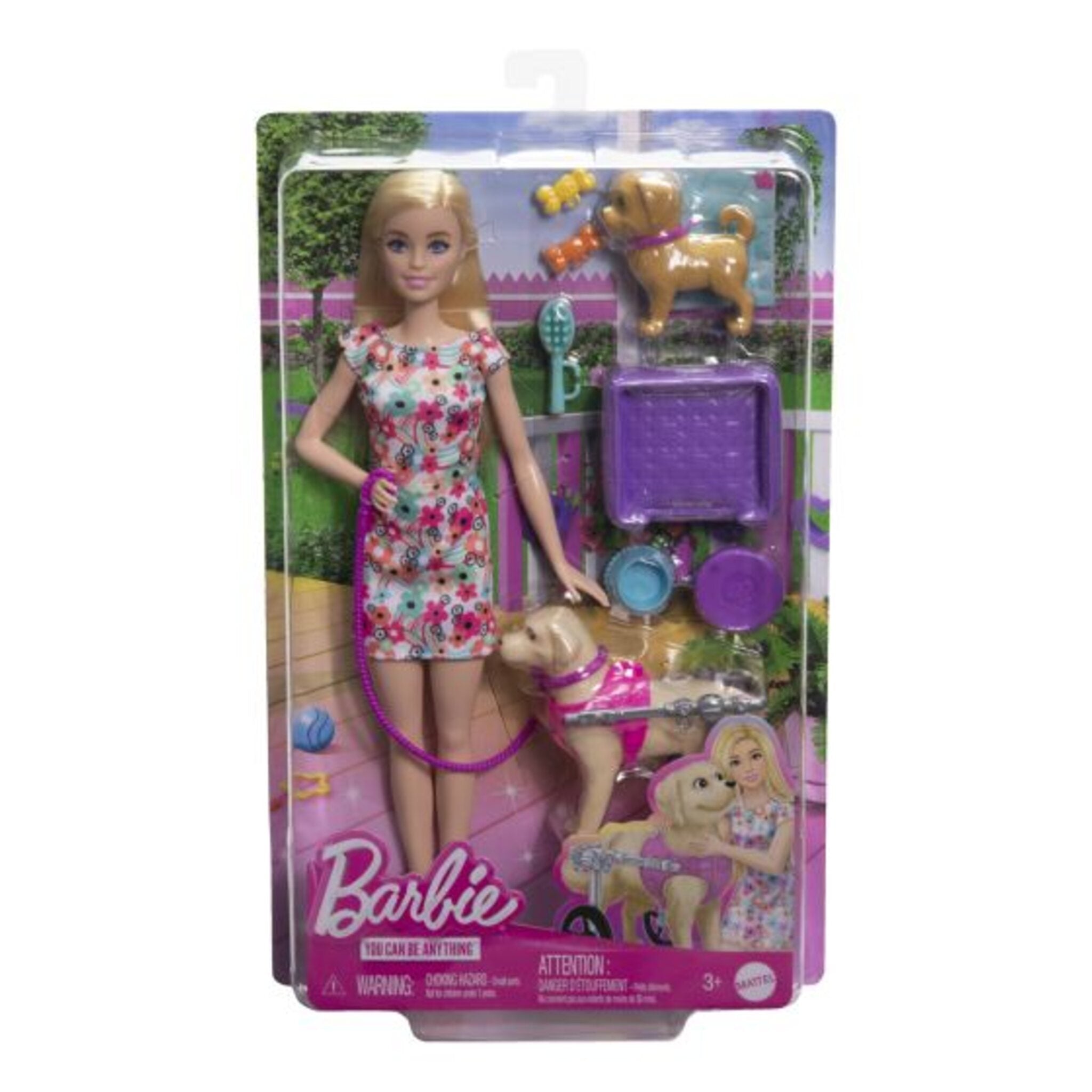 Barbie Walk & Wheel Pet Playset
