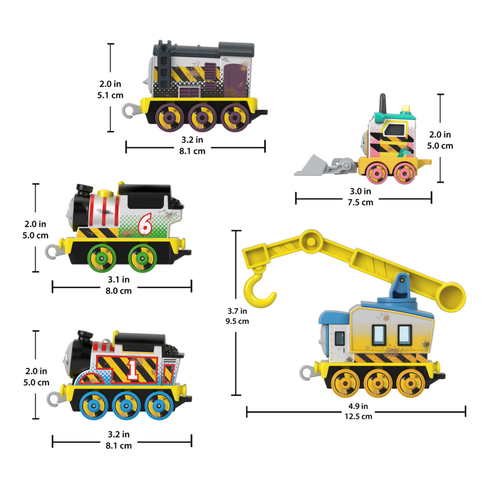 Thomas & Friends Diecast Construction Crew 5pk