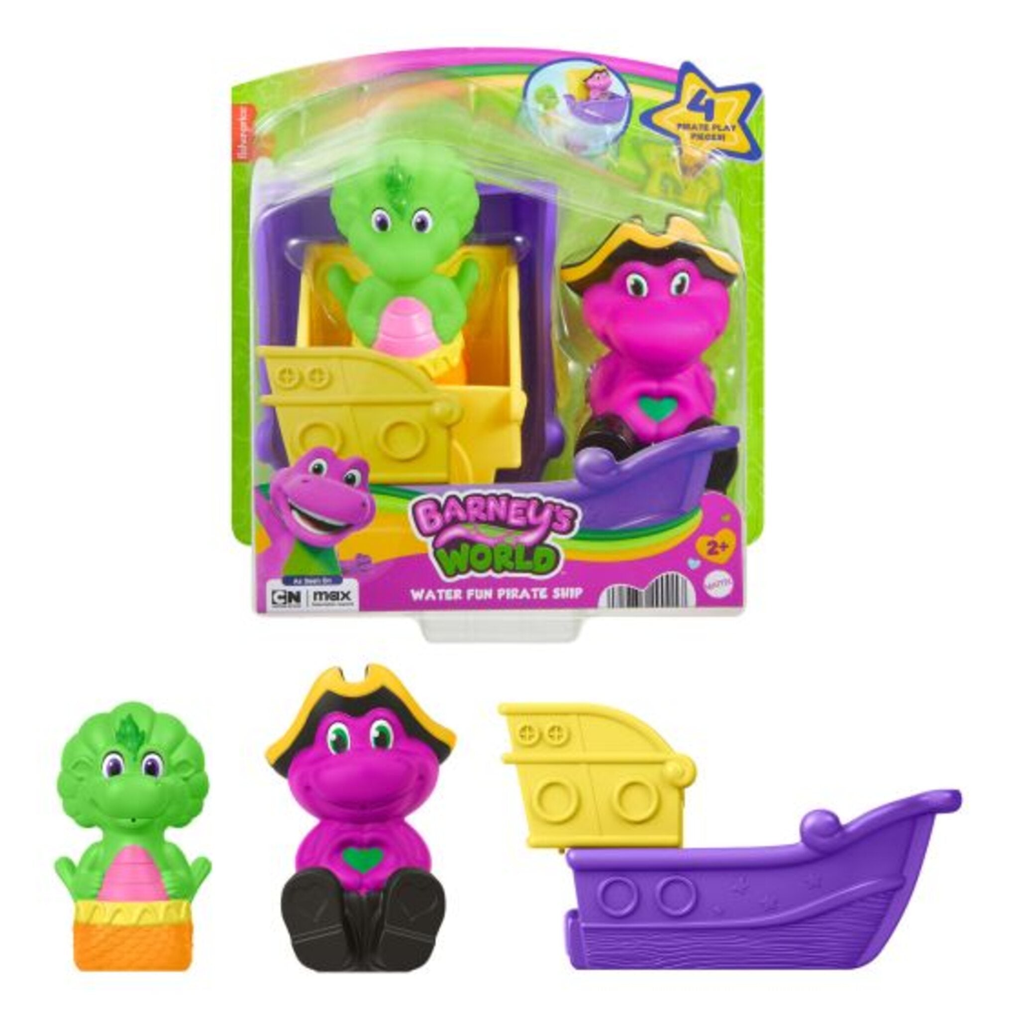 Fisher Price Barneys World Water Fun PirateShip