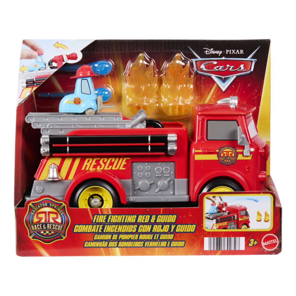 Disney Cars Radiator Springs Race & Rescue Red