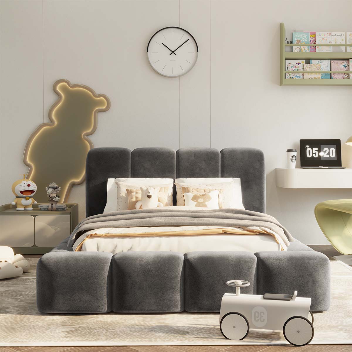 Chunky Barney Kids Bed