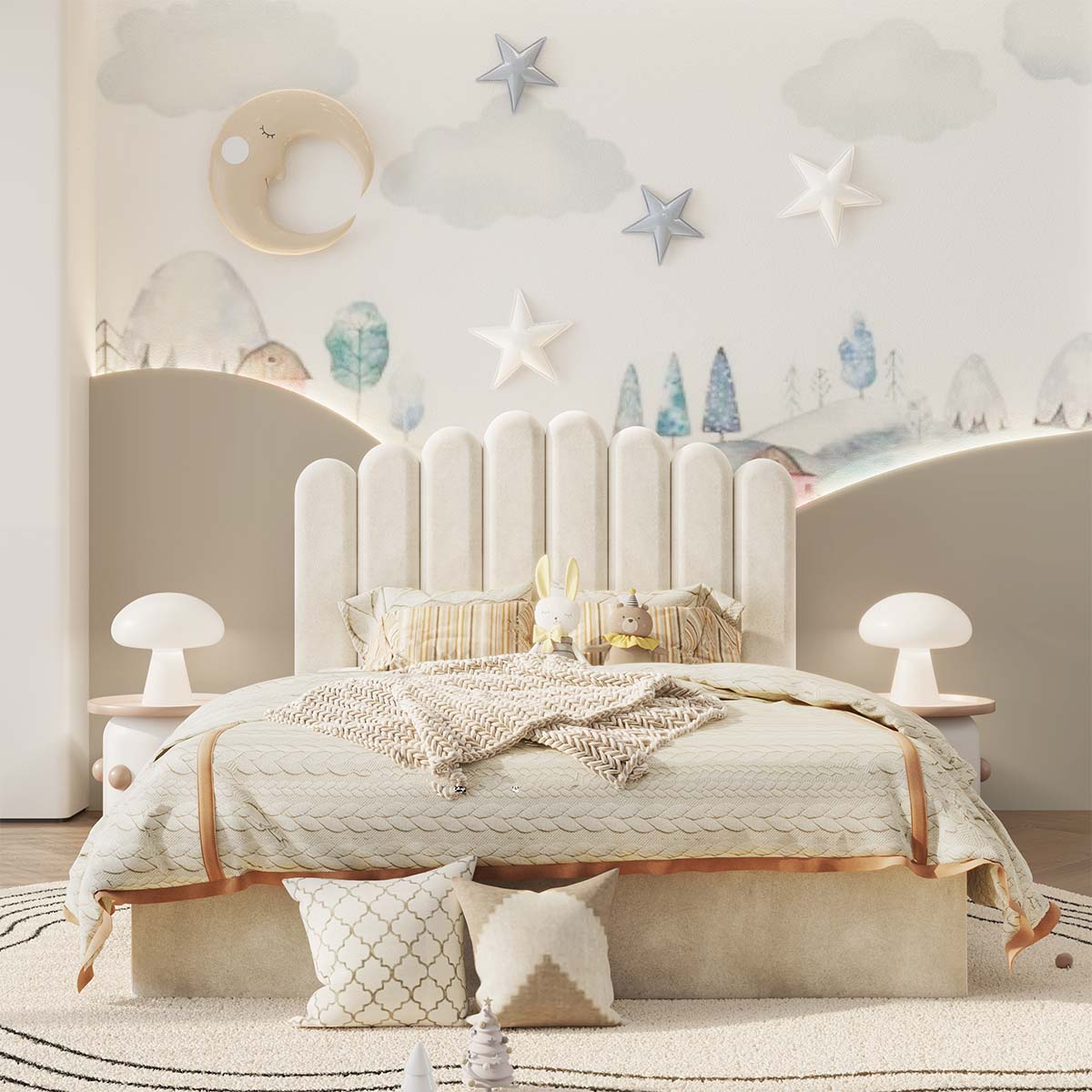 Cozy Arc Kids Bed