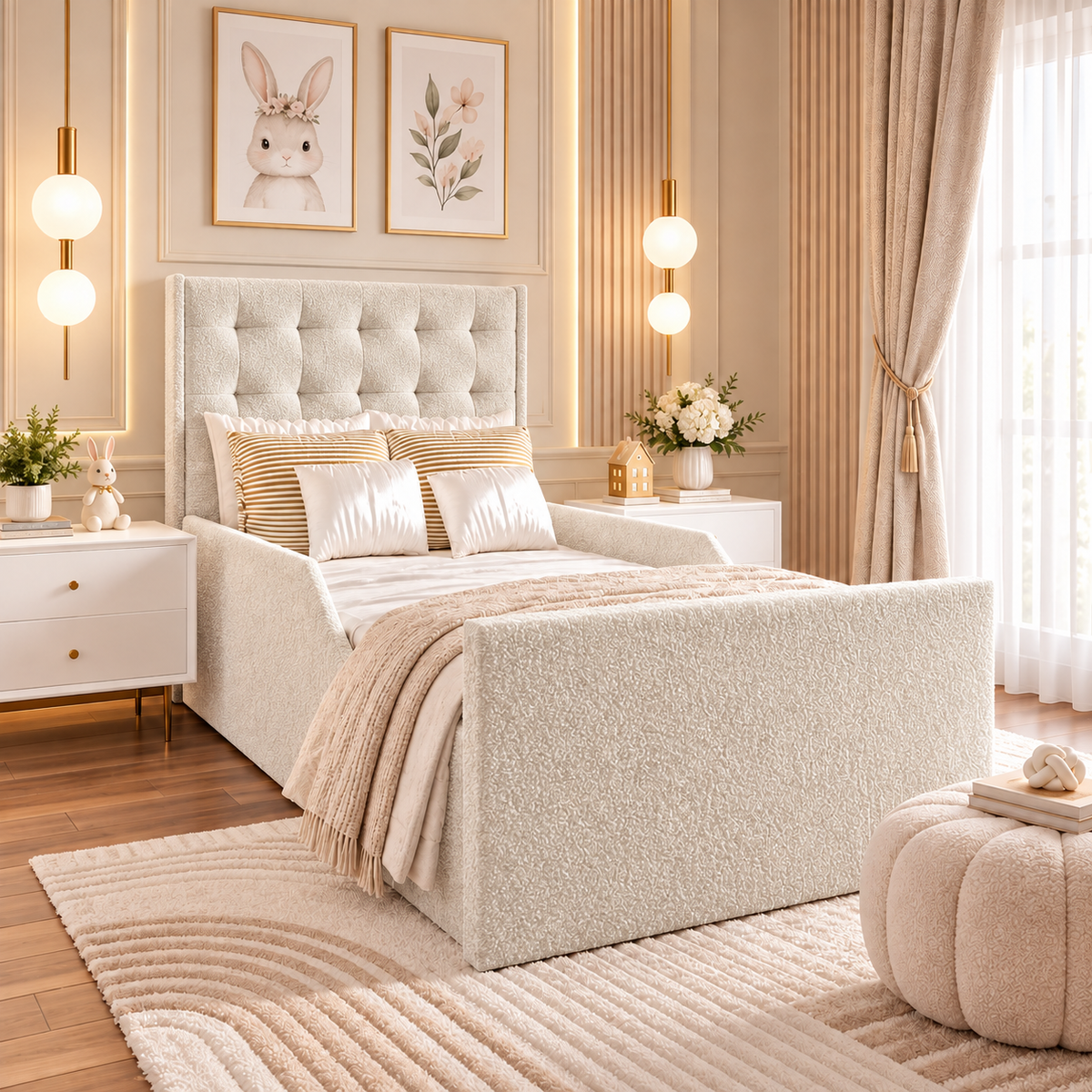Boucle Warwick Andes Ecru
