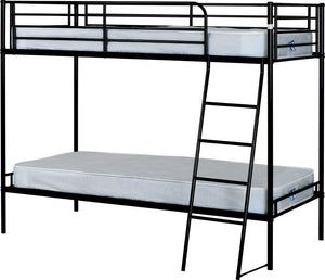 Brandon 3FT Bunk Bed - Black