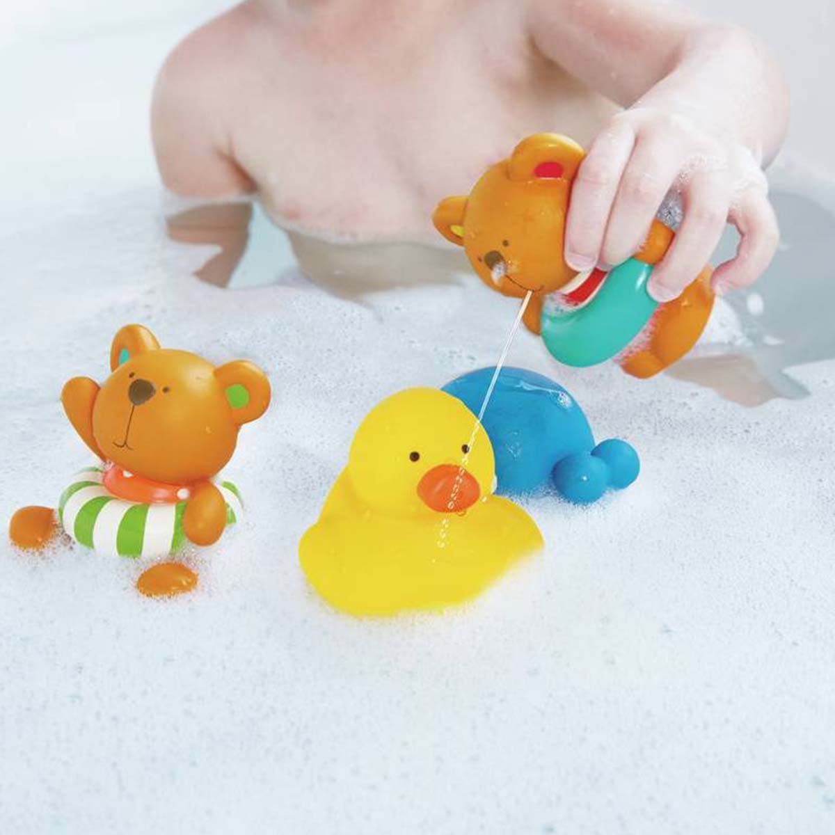 Hape Teddy and Friends Bath Squirts