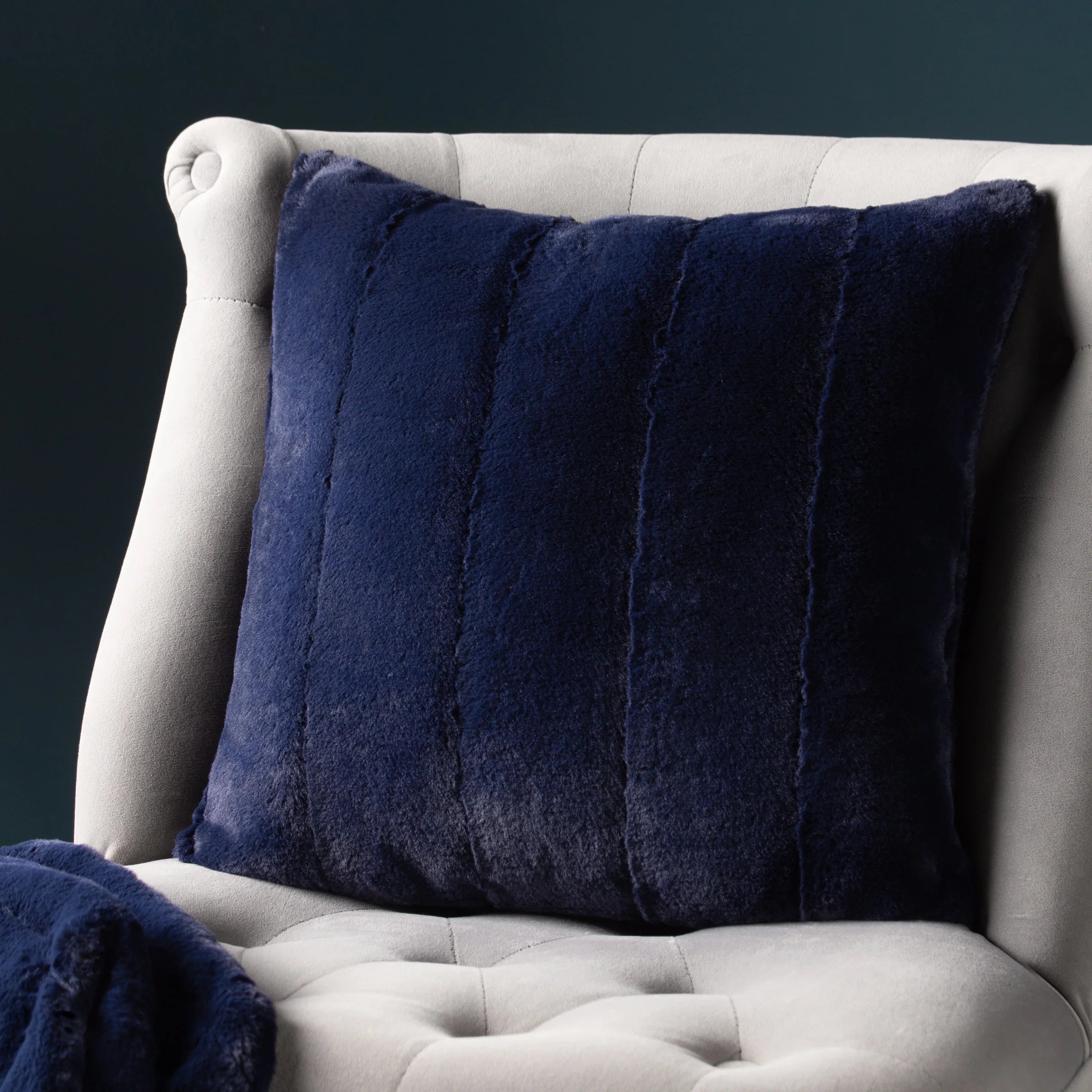 Empress Faux Fur Cushion - Polyester Filled