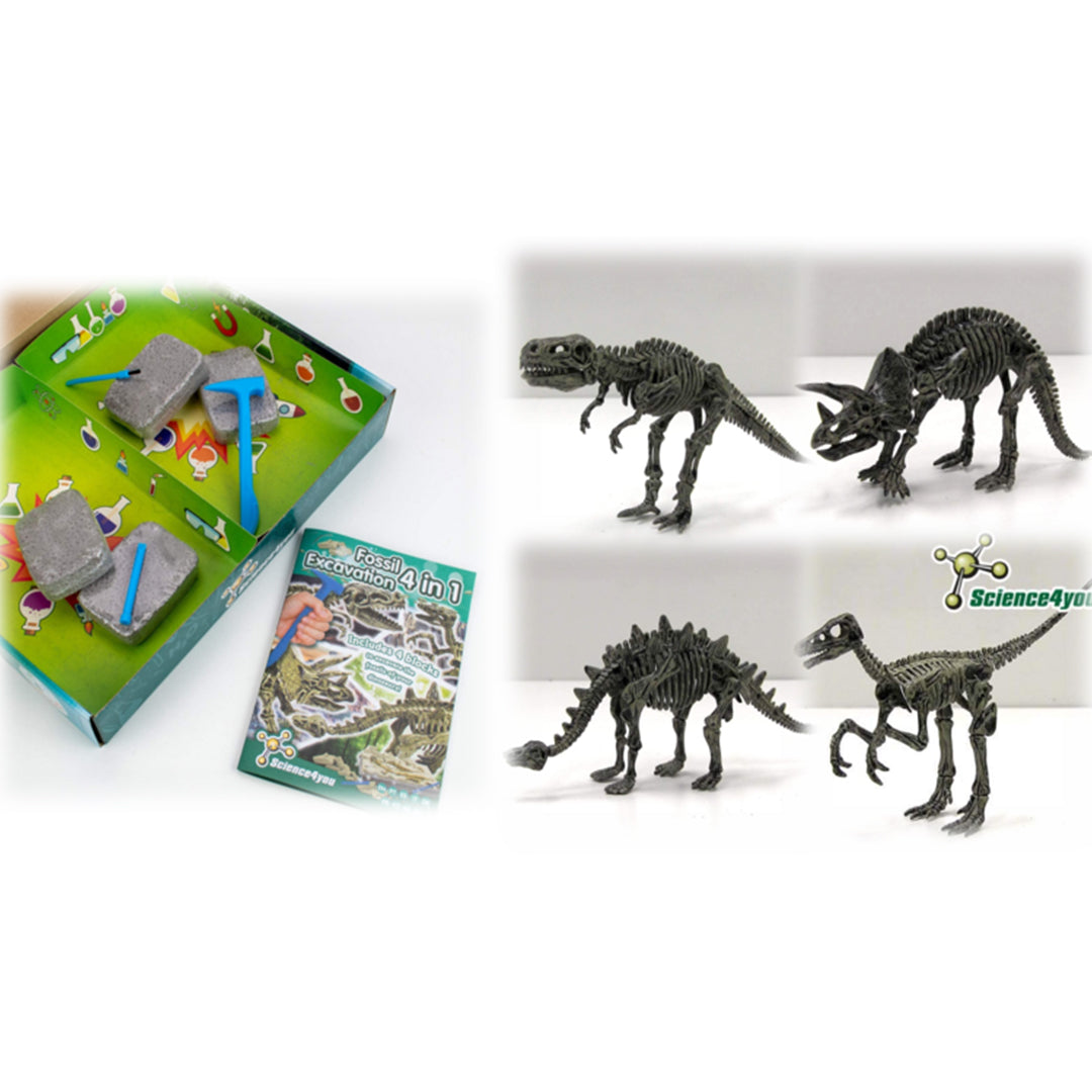 Fossil Excavation 4 in 1