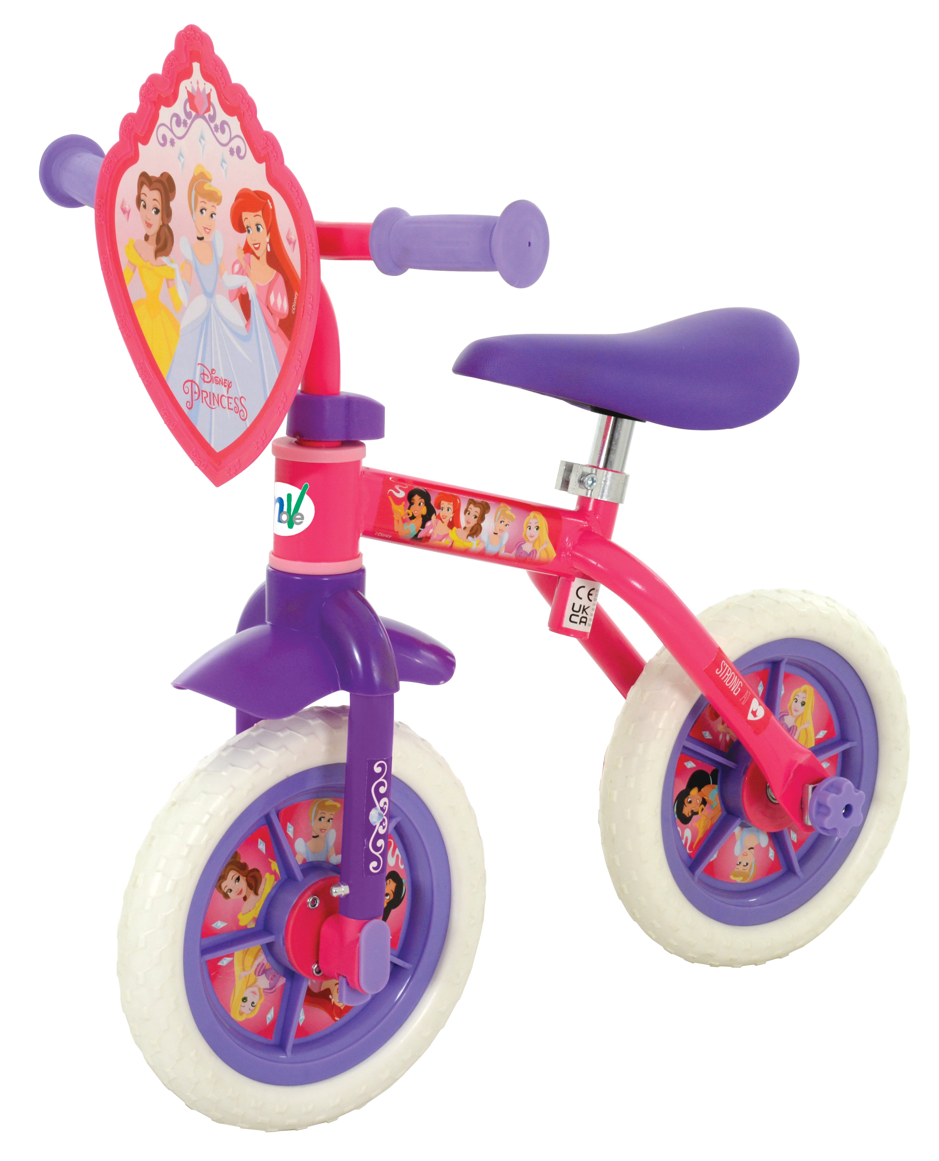Alami Disney Princess 2-in-1 10" Training Bike