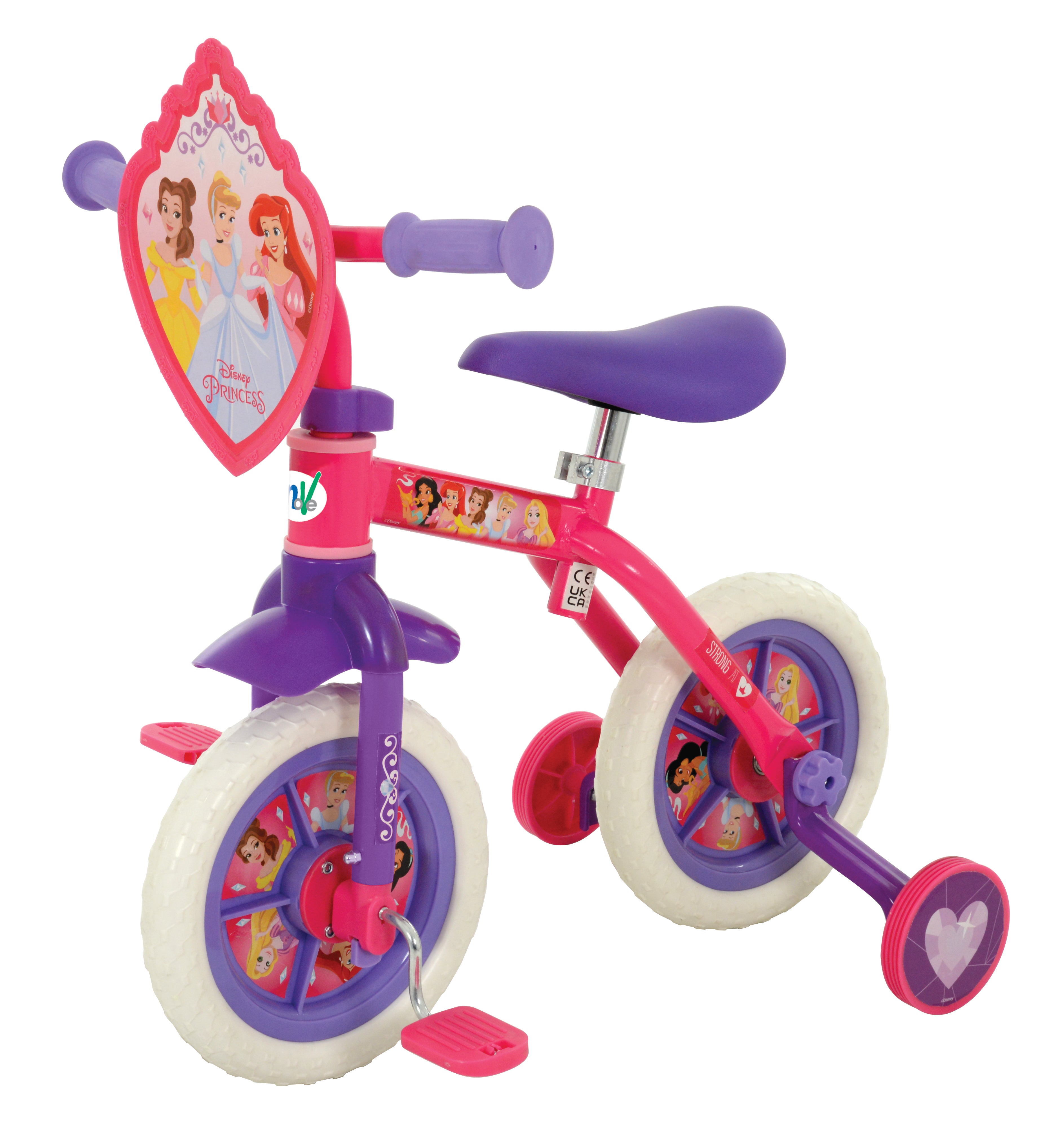 Alami Disney Princess 2-in-1 10" Training Bike