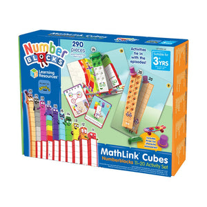 MathLink Cubes Numberblocks 11-20 Activity Set